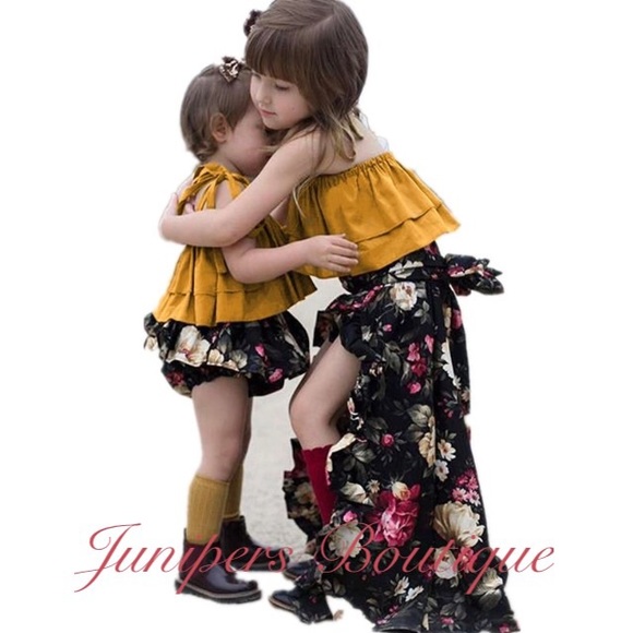 Boutique Girls Trendy 2pc Outfit - Picture 2 of 6